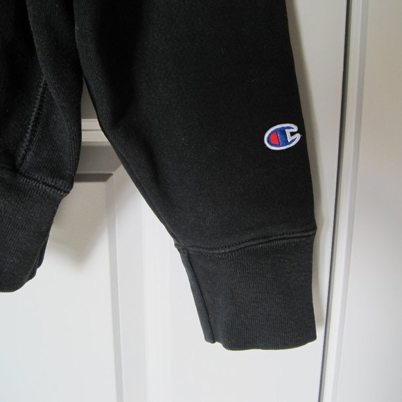 Men’s Champion Sweatshirt – Black – Size 2XL – pre-owned - Picture 4 of 6